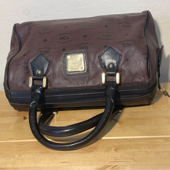 HCL Vintage W Germany Genuine Leather Satchel Bag - Picture 6 of 13